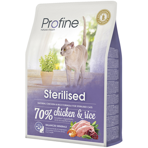 Корм для кошек PROFINE Sterilised С курицей 2кг