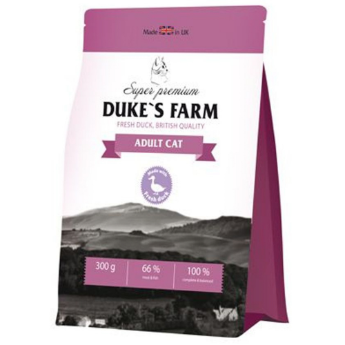 Корм для кошек DUKE'S FARM утка 300г