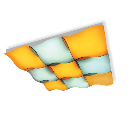 Светильник Ambrella light FP2329 WH 288W D720Х720 orbital на пульте