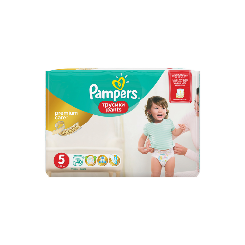 Подгузники Pampers prem11-18 кг эконом уп 40