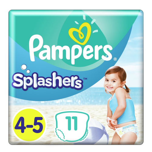 Трусики-подгузники Pampers Splashers для плавания Maxi-Junior (9-15 кг) 11 шт