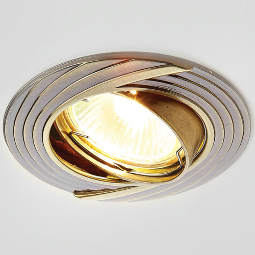 Светильник Ambrella light 722 sb бронза mr16