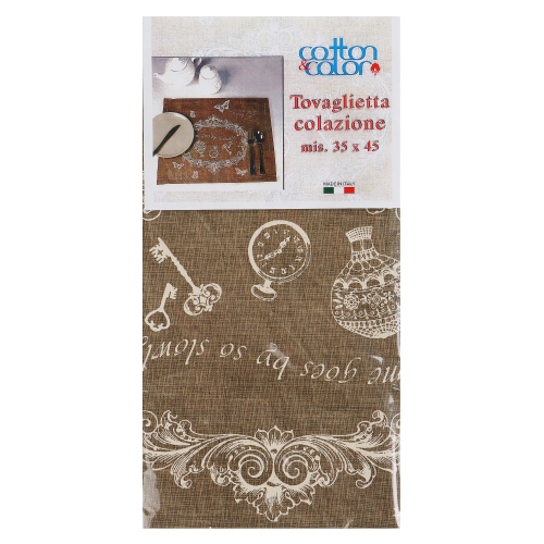 Салфетка Morbiflex casa butterflies brown 35x45