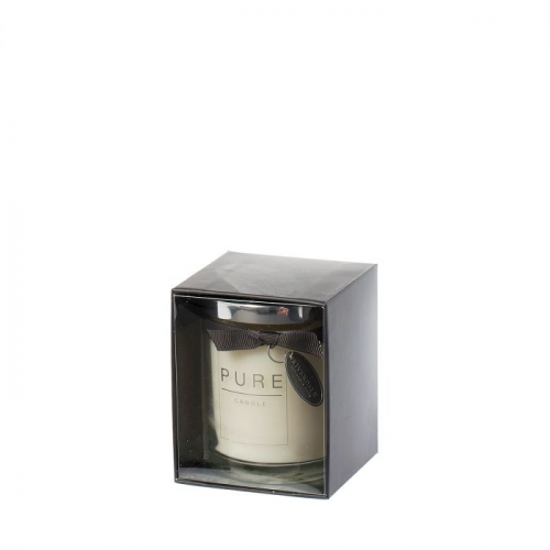 Свеча ароматическая pure темно-сер 10 см Riverdale
