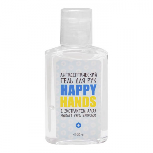 Гель для рук Happy Hands антисептический 30 мл
