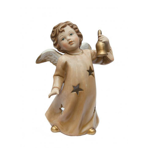 Подсвечник Angel Craft Ангел с колокольчиком 17 см