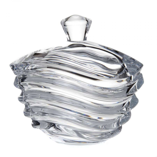 Конфетница Crystalite Bohemia Волна 17 см
