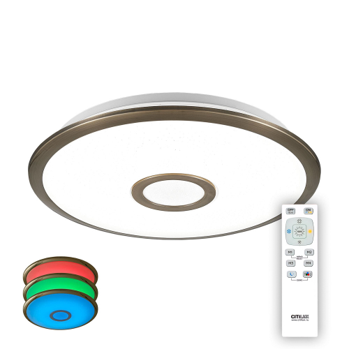 Светильник потолочный Citilux Старлайт с пультом CL70333RGB
