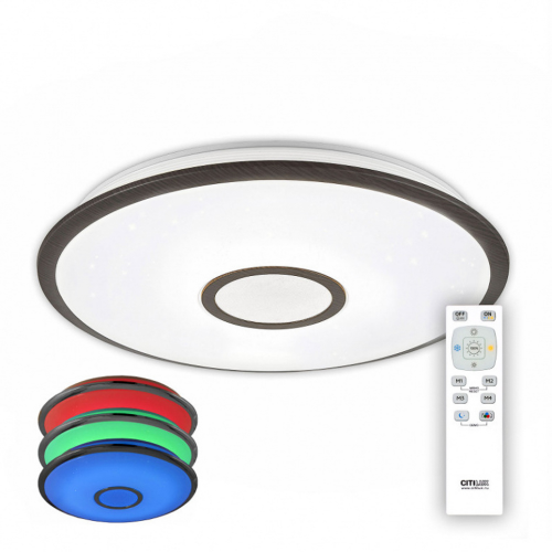 Светильник потолочный Citilux Старлайт с пультом CL70365RGB