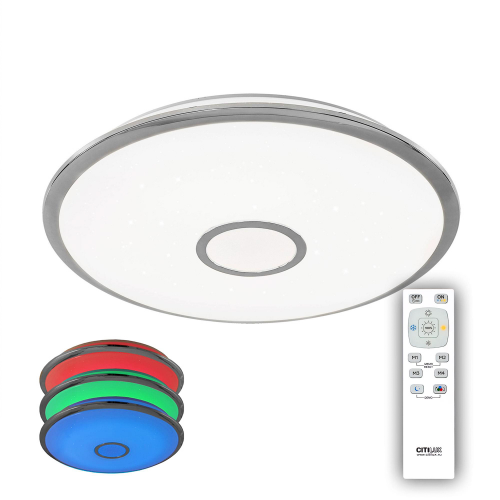 Светильник потолочный Citilux Старлайт с пультом CL70380RGB