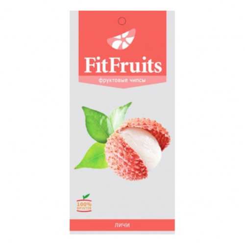 Фруктовые чипсы FitFruits Личи 20 г
