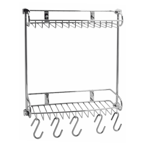Полка металлическая прямая Wasserkraft 32,6х34,2х13 см