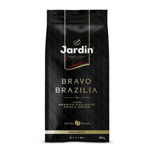 Кофе в зернах Jardin Bravo Brazilia 250 г
