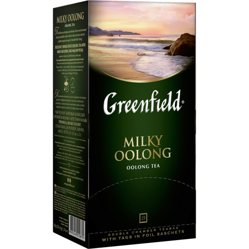 Чай зеленый Greenfield Milky Oolong 25 пакетиков