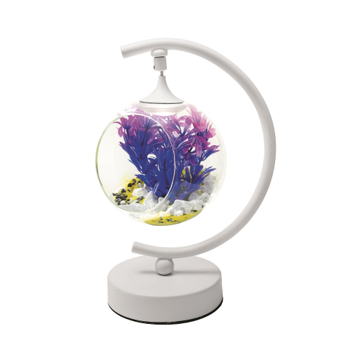 FT-04 Фитосветильник настольный Apeyron светодиодный D120мм, 5 В, 1Вт, диммер, USB-штекер длиной 1,8 м, С-образный