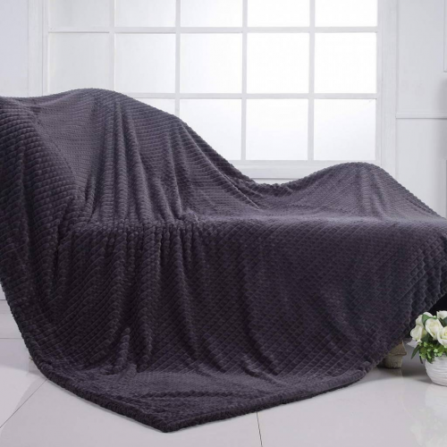 Плед Sofi de Marko Fantastic 220х240 двухсторонний серый