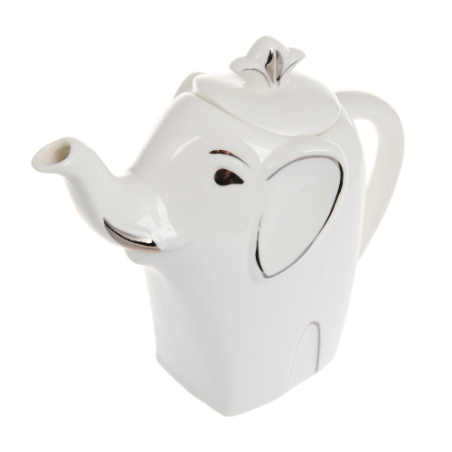 Чай черный подарочный Hilltop Чайник Слон серебро 80 г