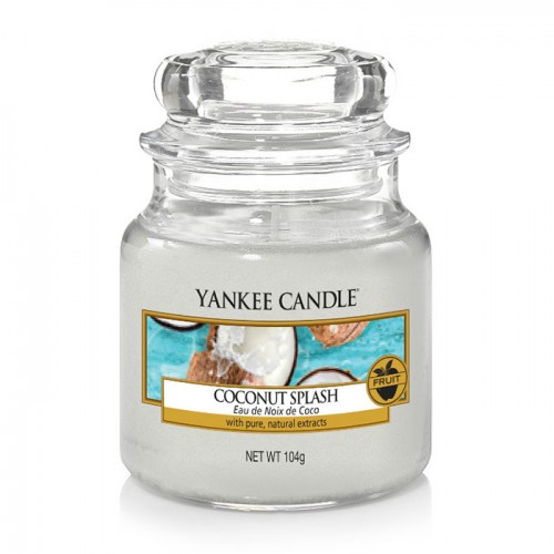 Ароматическая свеча Yankee candle маленькая Кокосовый всплеск 104 г