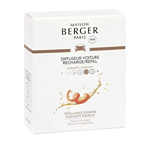 Автодиффузор-клипса Maison berger Брызги шампанского