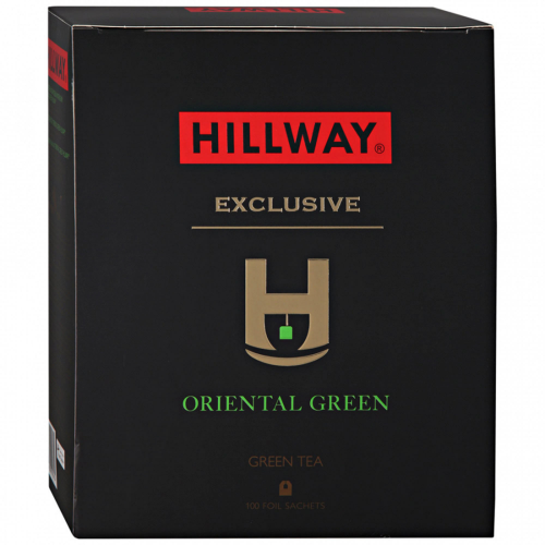 Чай зеленый Hillway Oriental Green 100 пакетиков
