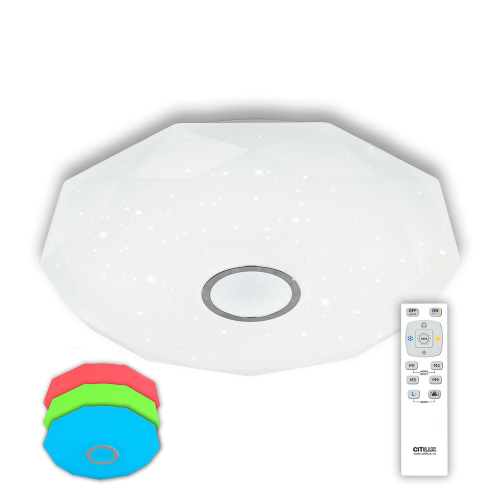 Светильник потолочный Citilux Диамант с пультом CL713100RGB