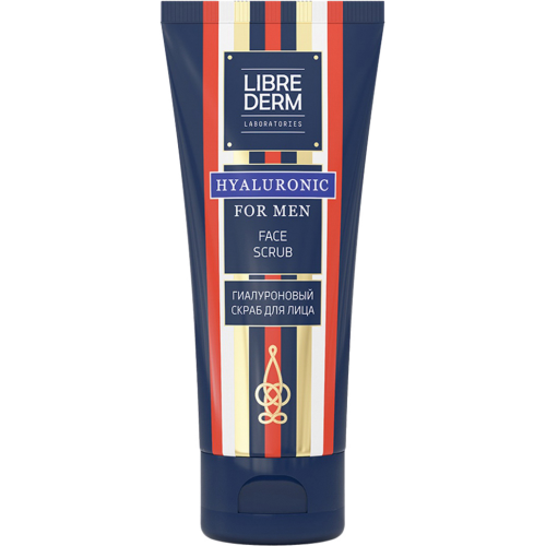 Гель-скраб для лица Librederm For Men Гиалуроновый 150 мл