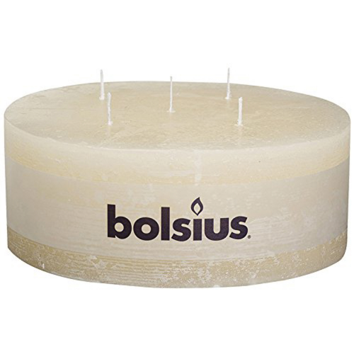 Свеча Bolsius rustic ivory 7х18.5 см