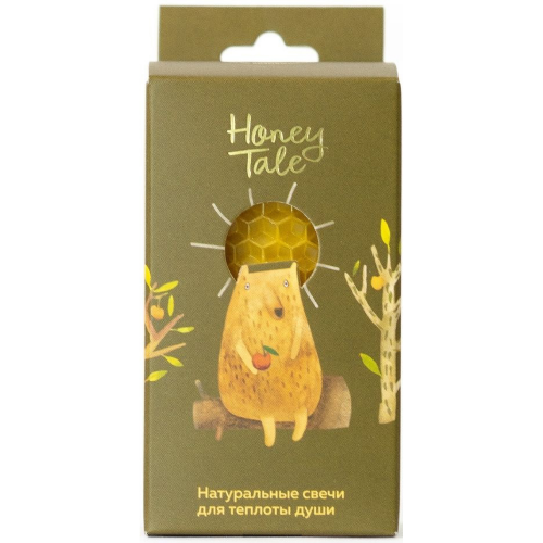 Свеча honey tale 8.5 см мишка