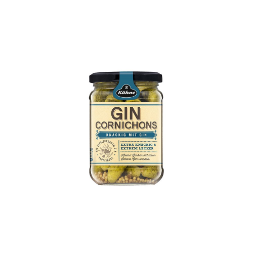 Корнишоны Kuhne с джином Gin Cornichons 0,33кг