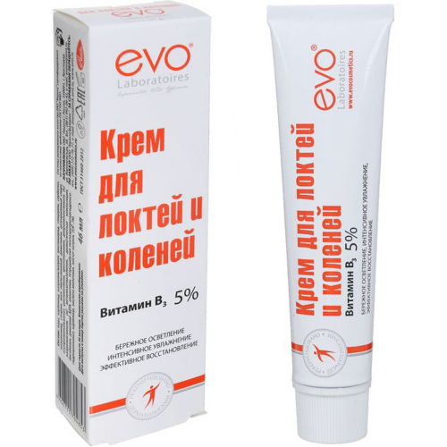 Крем для локтей и коленей Evo Laboratoires Осветляющий 46 мл