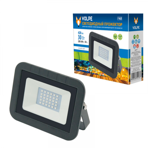Уличный светодиодный прожектор Uniel Volpe ULF-Q511 30W/BLUE IP65