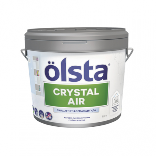 Краска Olsta Crystal Air База С 9 л
