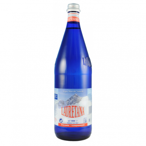 Вода Lauretana Frizzante (стеклянная бутылка) 1 л
