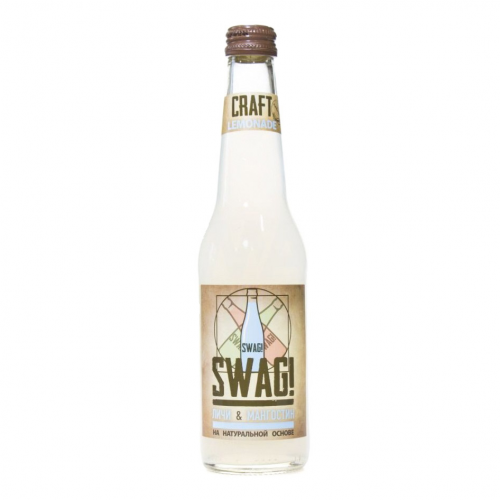 Крафтовый лимонад SWAG! Личи-Мангостин 330 мл