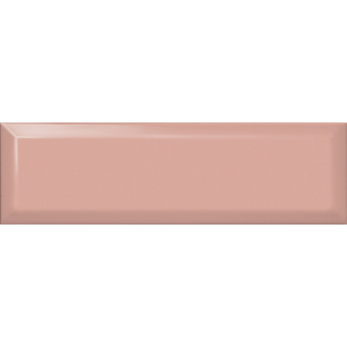 Плитка Kerama Marazzi Аккорд розовый светлый грань 8,5x28,5 см 9025
