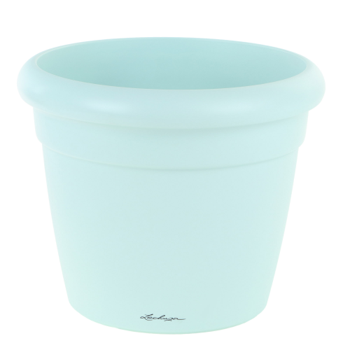 Кашпо Lechuza Rustico Color 35 см голубой с автополивом