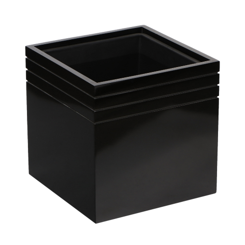 Кашпо Baq line-up square 38x38см 38см черное