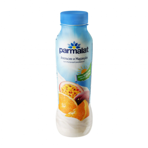 Биойогурт питьевой Parmalat Апельсин и Маракуйя 1,5% 0,29 л