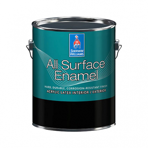 Эмаль Sherwin-Williams All Surface Enamel Latex Gloss белая 1 л