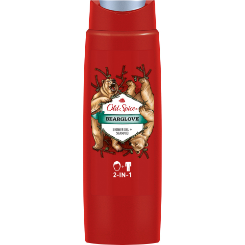 Гель для душа и шампунь Old Spice Bearglove 400 мл