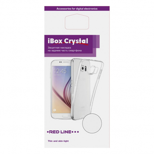 Чехол Red Line iBox Crystal для Huawei Y7 2019, прозрачный