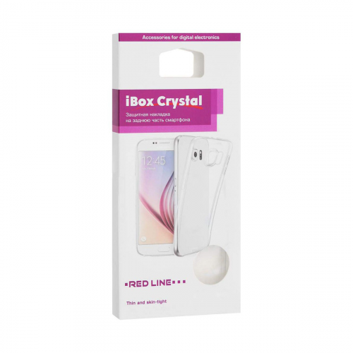 Чехол Red Line iBox Crystal для Samsung Galaxy A40, прозрачный