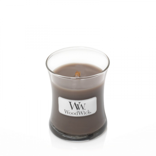 Аромасвеча WoodWick Песок и морское дерево 8 см