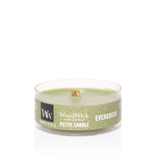 Мини-аромасвеча WoodWick Вечнозеленые леса