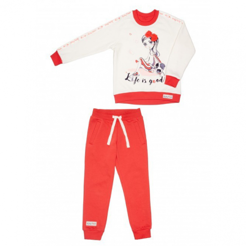Спортивный костюм Lucky Child Sport: толстовка и брюки 86-92