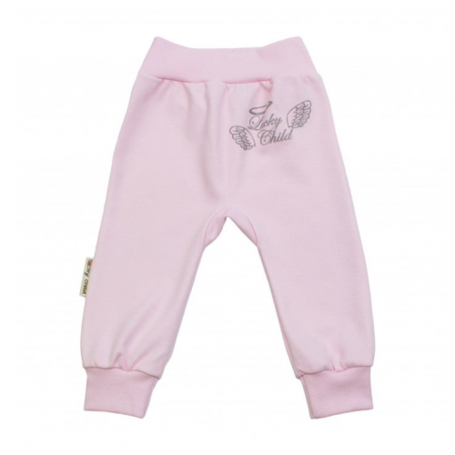 Брюки Lucky Child Ангелочки розовые 56-62