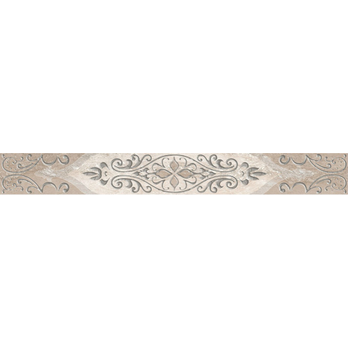Бордюр Azori Ascoli Grey Classico 7,5х63 см