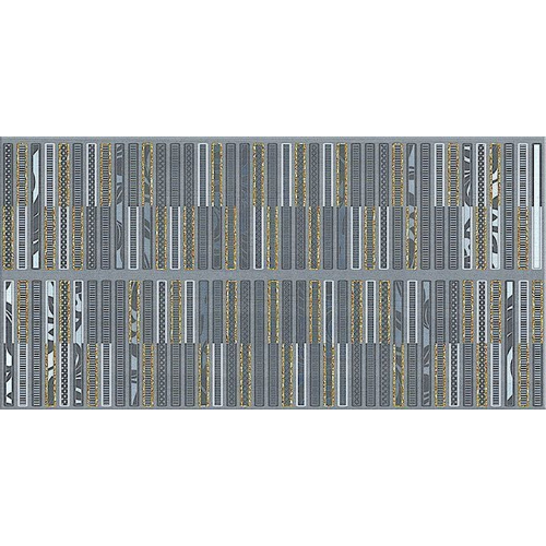 Декор Azori Aura Atlantic Geometria 31,5х63 см