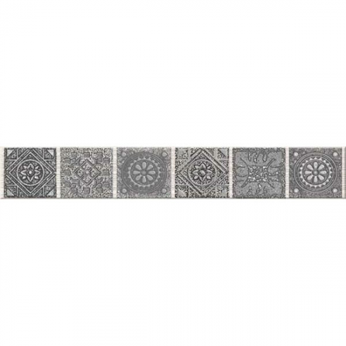 Бордюр Azori Grazia Mocca Nefertiti 6,2Х40,5 см
