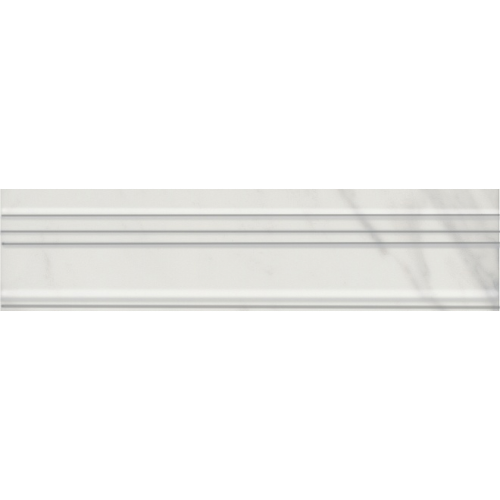 Бордюр Kerama Marazzi Багет Алькала белый 20x5 см BLB038